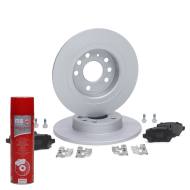 201053390P - ZESTAW TARCZ POKRYTYCH I KLOCKÓW HAMULCOWYCH TYŁ OPEL ASTRA H 201053390