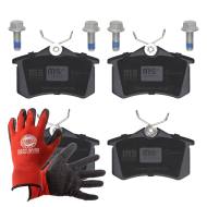 13046028202N-SET-MSP - KLOCKI HAMULCOWE "MS" PREMIUM tył AUDI A1, A3, A4, A6, A8, TT, CITROEN BERLINGO, C2, C3 I, C3 PLURIE