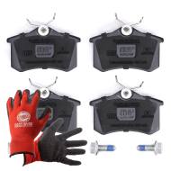 13046028202N-SET-MSP - KLOCKI HAMULCOWE "MS" PREMIUM tył AUDI A1, A3, A4, A6, A8, TT, CITROEN BERLINGO, C2, C3 I, C3 PLURIE