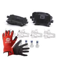 13046028802N-SET-MSP - KLOCKI HAMULCOWE "MS" PREMIUM tył AUDI A3, A4, A6, A6 ALLROAD, Q3, TT, SEAT ALHAMBRA, ALTEA, EXEO, E