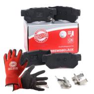 13046058332N-SET-MSP - KLOCKI HAMULCOWE "MS" PREMIUM tył HYUNDAI ELANTRA, GETZ, GRANDEUR, HIGHWAY, MATRIX, SANTA FÉ I, SONA