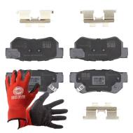 13046058332N-SET-MSP - KLOCKI HAMULCOWE "MS" PREMIUM tył HYUNDAI ELANTRA, GETZ, GRANDEUR, HIGHWAY, MATRIX, SANTA FÉ I, SONA