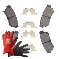 13046058332N-SET-MSP - KLOCKI HAMULCOWE "MS" PREMIUM tył HYUNDAI ELANTRA, GETZ, GRANDEUR, HIGHWAY, MATRIX, SANTA FÉ I, SONA