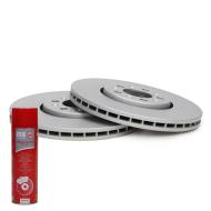 24012501131PR-SET-MSP - TARCZA HAMULCOWA "MS" 2SZT POKRYTA PRZÓD L/P AUDI A1, A3, SEAT CORDOBA, IBIZA III, IBIZA IV, IBIZA I