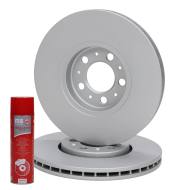 24012501131PR-SET-MSP - TARCZA HAMULCOWA "MS" 2SZT POKRYTA PRZÓD L/P AUDI A1, A3, SEAT CORDOBA, IBIZA III, IBIZA IV, IBIZA I