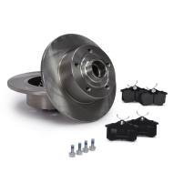 201002104 - ZESTAW TARCZ I KLOCKÓW HAMULCOWYCH TYŁ AUDI A4 B5 (8D2), A4 B5 Avant (8D5)