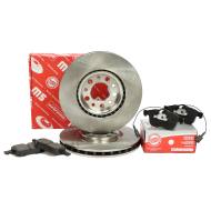 202801921 - ZESTAW TARCZ I KLOCKÓW HAMULCOWYCH PRZÓD ALFA ROMEO 159 (939_), 159 Sportwagon (939_), BRERA (939_)
