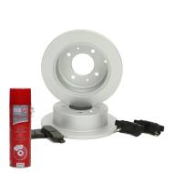 201003170P - ZESTAW TARCZ I KLOCKÓW HAMULCOWYCH TYŁ HYUNDAISONTAIV 201003170