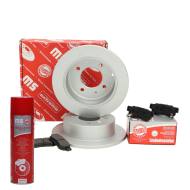 201003170P - ZESTAW TARCZ I KLOCKÓW HAMULCOWYCH TYŁ HYUNDAISONTAIV 201003170