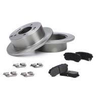 201003181 - ZESTAW TARCZ I KLOCKÓW HAMULCOWYCH TYŁ KIA SPORTAGE II