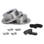 201003181 - ZESTAW TARCZ I KLOCKÓW HAMULCOWYCH TYŁ KIA SPORTAGE II