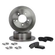 201003181 - ZESTAW TARCZ I KLOCKÓW HAMULCOWYCH TYŁ KIA SPORTAGE II