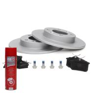 200951370P - ZESTAW TARCZ POKRYTYCH I KLOCKÓW HAMULCOWYCH TYŁ CITROEN BERLINGO, C2, C3 I, C3 PLURIEL, C4, C4 I 20