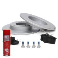 200951370P - ZESTAW TARCZ POKRYTYCH I KLOCKÓW HAMULCOWYCH TYŁ CITROEN BERLINGO, C2, C3 I, C3 PLURIEL, C4, C4 I 20