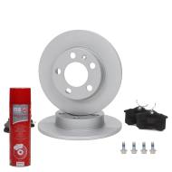 200951232P - ZESTAW TARCZ POKRYTYCH I KLOCKÓW HAMULCOWYCH TYŁ AUDIA1 200951232