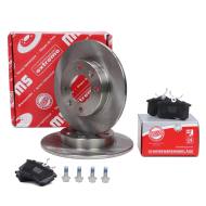 200901370 - ZESTAW TARCZ I KLOCKÓW HAMULCOWYCH TYŁ CITROEN BERLINGO, C2, C3 I, C3 PLURIEL, C4, C4 I