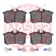 13046028202N-SET-MS - KLOCKI HAMULCOWE "MS" PREMIUM tył AUDI A1, A3, A4, A6, A8, TT, CITROEN BERLINGO, C2, C3 I, C3 PLURIE
