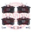 13046028202N-SET-MS - KLOCKI HAMULCOWE "MS" PREMIUM tył AUDI A1, A3, A4, A6, A8, TT, CITROEN BERLINGO, C2, C3 I, C3 PLURIE