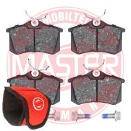 13046028202N-SET-MSM - KLOCKI HAMULCOWE "MS" W PROMOCJI Z OPASKĄ MAGNETYCZNĄ PREMIUM tył AUDI A1, A3, A4, A6, A8, TT, CITRO