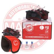 13046028202N-SET-MSM - KLOCKI HAMULCOWE "MS" W PROMOCJI Z OPASKĄ MAGNETYCZNĄ PREMIUM tył AUDI A1, A3, A4, A6, A8, TT, CITRO