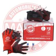 13046028202N-SET-MSP - KLOCKI HAMULCOWE "MS" PREMIUM tył AUDI A1, A3, A4, A6, A8, TT, CITROEN BERLINGO, C2, C3 I, C3 PLURIE