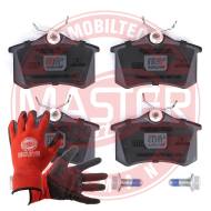 13046028202N-SET-MSP - KLOCKI HAMULCOWE "MS" PREMIUM tył AUDI A1, A3, A4, A6, A8, TT, CITROEN BERLINGO, C2, C3 I, C3 PLURIE