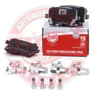 13046028802N-SET-MS - KLOCKI HAMULCOWE "MS" PREMIUM tył AUDI A3, A4, A6, A6 ALLROAD, Q3, TT, SEAT ALHAMBRA, ALTEA, EXEO, E
