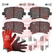 13046028802N-SET-MSP - KLOCKI HAMULCOWE "MS" PREMIUM tył AUDI A3, A4, A6, A6 ALLROAD, Q3, TT, SEAT ALHAMBRA, ALTEA, EXEO, E
