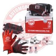 13046028802N-SET-MSP - KLOCKI HAMULCOWE "MS" PREMIUM tył AUDI A3, A4, A6, A6 ALLROAD, Q3, TT, SEAT ALHAMBRA, ALTEA, EXEO, E