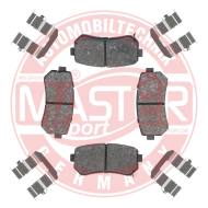 13046057802N-SET-MS - KLOCKI HAMULCOWE "MS" PREMIUM tył HYUNDAI ACCENT III, I20, I30, I30 CW, IX35, SONATA V, SONATA VI, K