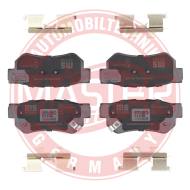 13046058332N-SET-MS - KLOCKI HAMULCOWE "MS" PREMIUM tył HYUNDAI ELANTRA, GETZ, GRANDEUR, HIGHWAY, MATRIX, SANTA FÉ I, SONA