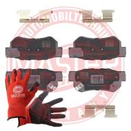 13046058332N-SET-MSP - KLOCKI HAMULCOWE "MS" PREMIUM tył HYUNDAI ELANTRA, GETZ, GRANDEUR, HIGHWAY, MATRIX, SANTA FÉ I, SONA