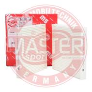 19004-2-IF-SET-MS - FILTR KABINOWY "MS" BMW X3 (F25), X4 (F26) 1.6-3.0D 09.10-03.18