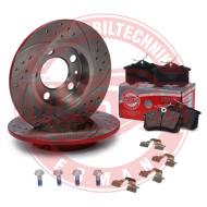 200921230 - ZESTAW TARCZ I KLOCKÓW HAMULCOWYCH SPORT-EXTREME TYŁ AUDI,SKODA, VW