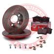 200921230 - ZESTAW TARCZ I KLOCKÓW HAMULCOWYCH SPORT-EXTREME TYŁ AUDI,SKODA, VW