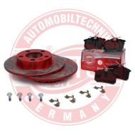 200921230 - ZESTAW TARCZ I KLOCKÓW HAMULCOWYCH SPORT-EXTREME TYŁ AUDI,SKODA, VW