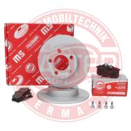 200951232 - ZESTAW TARCZ POKRYTYCH I KLOCKÓW HAMULCOWYCH TYŁ AUDIA1