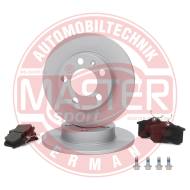 200951232 - ZESTAW TARCZ POKRYTYCH I KLOCKÓW HAMULCOWYCH TYŁ AUDIA1