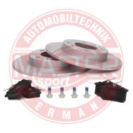 200951370 - ZESTAW TARCZ POKRYTYCH I KLOCKÓW HAMULCOWYCH TYŁ CITROEN BERLINGO, C2, C3 I, C3 PLURIEL, C4, C4 I