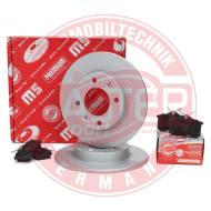 200951370 - ZESTAW TARCZ POKRYTYCH I KLOCKÓW HAMULCOWYCH TYŁ CITROEN BERLINGO, C2, C3 I, C3 PLURIEL, C4, C4 I