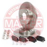 201002500 - ZESTAW TARCZ I KLOCKÓW HAMULCOWYCH TYŁ OPEL