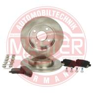 201002510 - ZESTAW TARCZ I KLOCKÓW HAMULCOWYCH TYŁ OPEL ASTRA G (T98), (F35), (F70), ASTRA H (A04),(L70), MERIVA