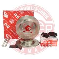 201002510 - ZESTAW TARCZ I KLOCKÓW HAMULCOWYCH TYŁ OPEL ASTRA G (T98), (F35), (F70), ASTRA H (A04),(L70), MERIVA