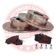 201002580 - ZESTAW TARCZ I KLOCKÓW HAMULCOWYCH TYŁAUDIA6 1.8-3.0 02.97-01.05 [T185]
