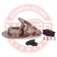 201002580 - ZESTAW TARCZ I KLOCKÓW HAMULCOWYCH TYŁAUDIA6 1.8-3.0 02.97-01.05 [T185]