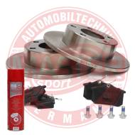 201002580P - ZESTAW TARCZ I KLOCKÓW HAMULCOWYCH TYŁAUDIA6 1.8-3.0 02.97-01.05 [T185] 201002580