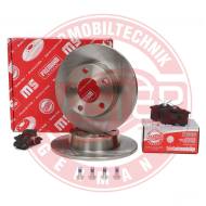 201002600 - ZESTAW TARCZ I KLOCKÓW HAMULCOWYCH TYŁ AUDI A6, ALLROAD 1.8-3.0 02.97-08.05