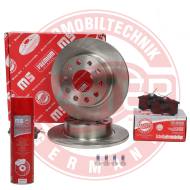 201002773P - ZESTAW TARCZ I KLOCKÓW HAMULCOWYCH TYŁ AUDI, SEAT,SKODA, VW 201002773