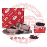 201002861 - ZESTAW TARCZ I KLOCKÓW HAMULCOWYCH TYŁ HYUNDAI SANTA FÉ I, TRAJET, HIGHWAY VAN, TUCSON, KIA SPORTAGE