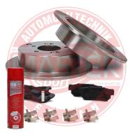 201002861P - ZESTAW TARCZ I KLOCKÓW HAMULCOWYCH TYŁ HYUNDAI SANTA FÉ I, TRAJET, HIGHWAY VAN, TUCSON, KIA SPORTAGE